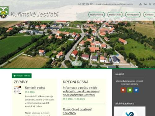 Obecní úřad Kuřimské Jestřabí