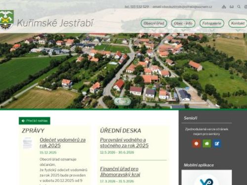 Obecní úřad Kuřimské Jestřabí