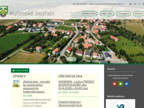Obecní úřad Kuřimské Jestřabí