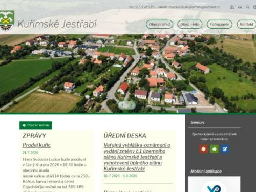 Obecní úřad Kuřimské Jestřabí