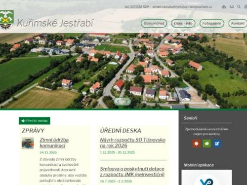 Obecní úřad Kuřimské Jestřabí