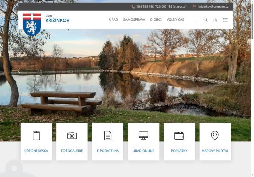 Zobrazit webové stránky Obecní úřad Křižínkov