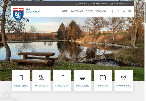 Zobrazit webové stránky Obecní úřad Křižínkov