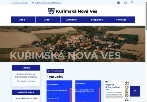Zobrazit webové stránky Obecní úřad Kuřimská Nová Ves