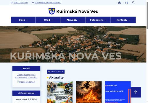 Zobrazit webové stránky Obecní úřad Kuřimská Nová Ves