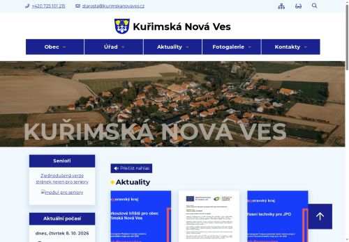 Zobrazit webové stránky Obecní úřad Kuřimská Nová Ves