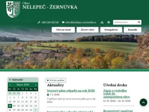 Obecní úřad Nelepeč - Žernůvka