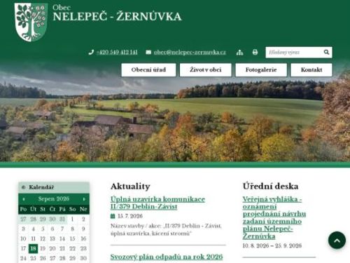 Obecní úřad Nelepeč - Žernůvka