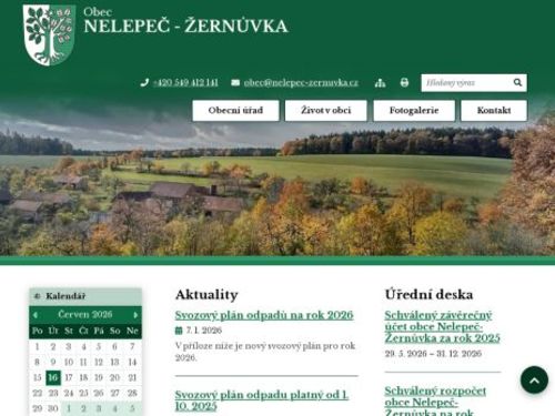 Obecní úřad Nelepeč - Žernůvka