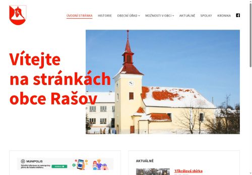 Zobrazit webové stránky Obecní úřad Rašov