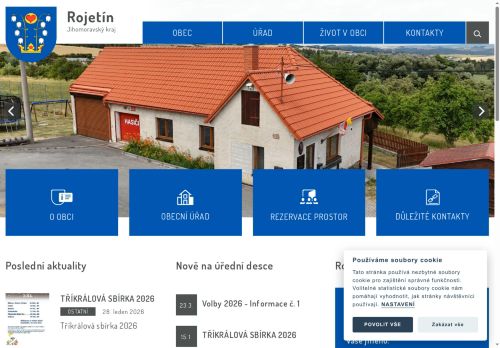 Zobrazit webové stránky Obecní úřad Rojetín