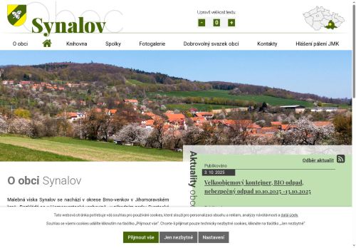 Zobrazit webové stránky Obecní úřad Synalov