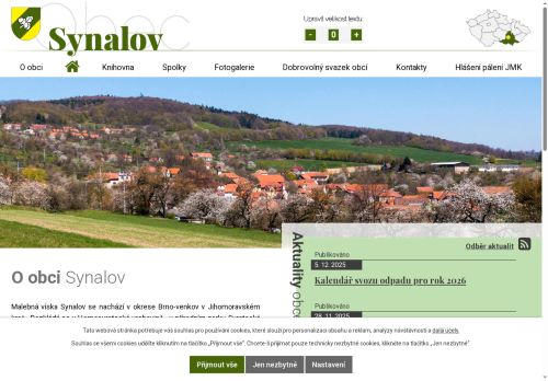 Zobrazit webové stránky Obecní úřad Synalov