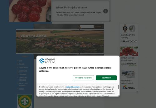 Zobrazit webové stránky Obecní úřad Vratislávka