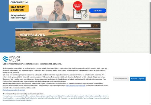 Zobrazit webové stránky Obecní úřad Vratislávka