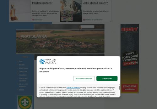 Zobrazit webové stránky Obecní úřad Vratislávka