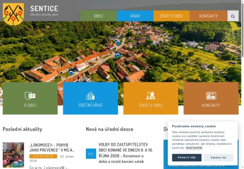 Zobrazit webové stránky Obecní úřad Sentice