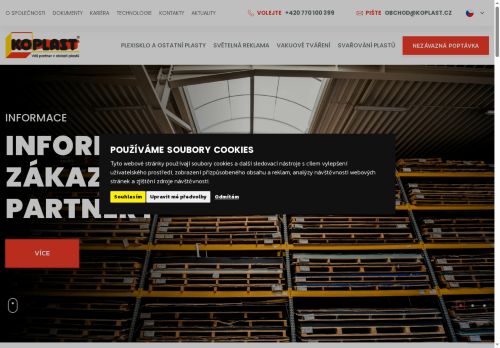 Zobrazit webové stránky KOPLAST spol. s r.o.