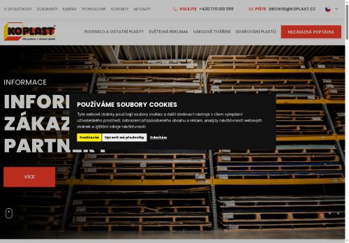 Zobrazit webové stránky KOPLAST spol. s r.o.