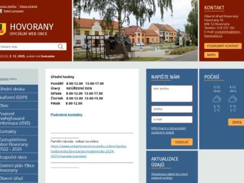 Obecní úřad Hovorany
