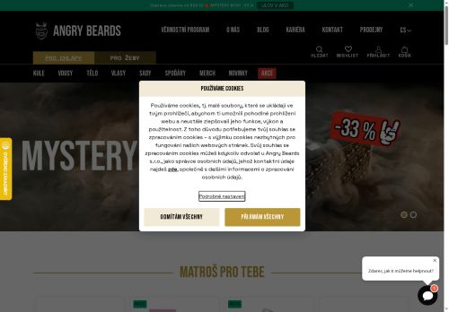 Angry Beards s.r.o. nabízí práci na pozici WEBMASTER (M/Ž) v obci Třebíč