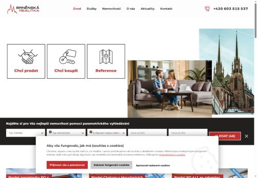 Zobrazit webové stránky Brněnská realitka