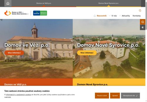 Domov Nové Syrovice, příspěvková organizace nabízí práci na pozici KUCHAŘ/KA v obci Nové Syrovice