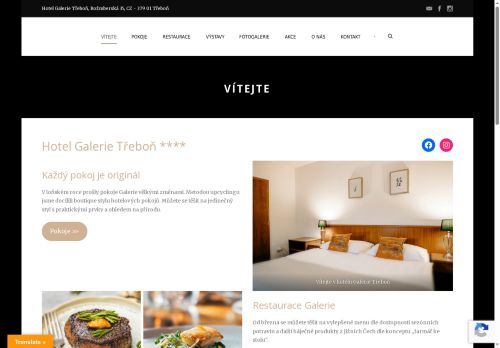 Hotel Galerie Třeboň, spol. s r.o. nabízí práci na pozici servírka, číšník v obci Třeboň