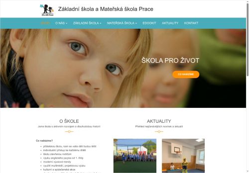 Základní škola a Mateřská škola Prace, okres Brno-venkov, příspěvková organizace nabízí práci na pozici Učitel / učitelka 1. stupně ZŠ v obci Prace