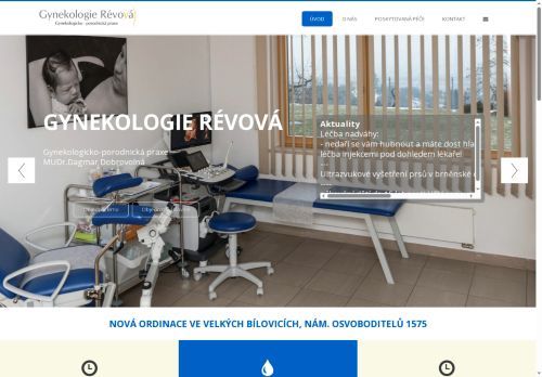 Zobrazit webové stránky Gynekologie Révová - MUDr. Dobrovolná, MUDr. Blahovcová
