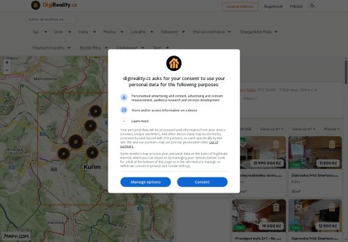Zobrazit webové stránky Digi reality Kuřim