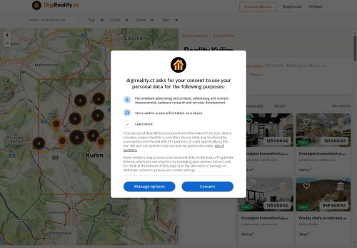 Zobrazit webové stránky Digi reality Kuřim