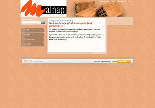 Webové stránky Polanský, Říčany