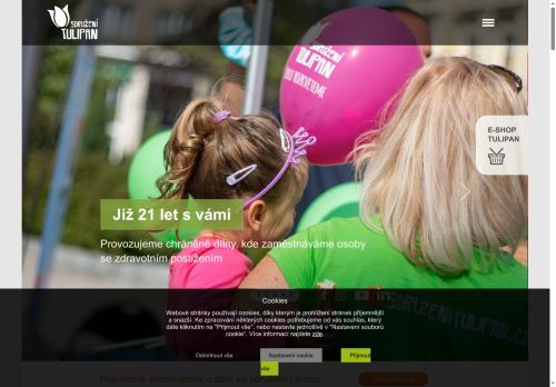 Sdružení TULIPAN, z.s. nabízí práci na pozici Obsluha nápojových automatů v obci Brno