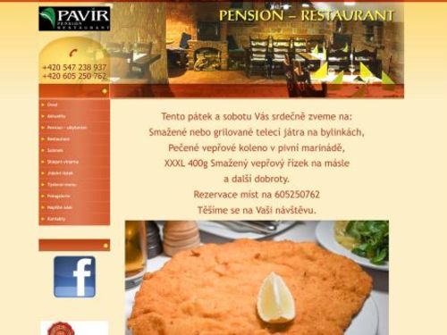 Restaurace a penzion PAVIR