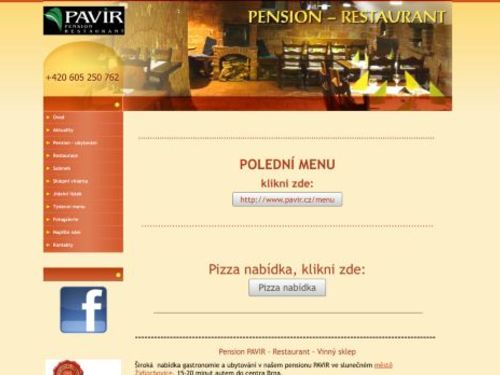 Restaurace a penzion PAVIR