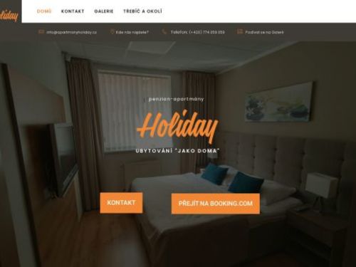 Apartmány Holiday