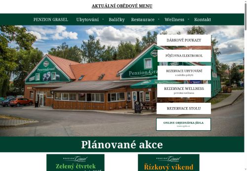 Zobrazit webové stránky Penzion a restaurace GRASEL