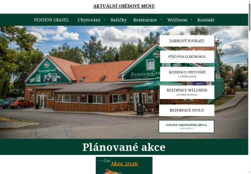 Zobrazit webové stránky Penzion a restaurace GRASEL
