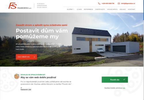 Zobrazit webové stránky Figarostav s.r.o.