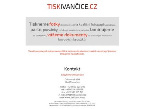 Copycentrum Ivančice