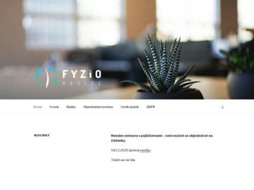 Fyzio Rosice - Bc. Iva Schimpfelová