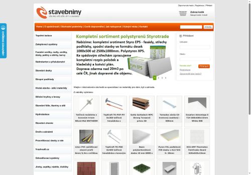 Zobrazit webové stránky e-stavebniny.cz