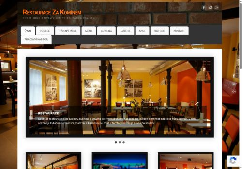Zobrazit webové stránky Restaurace Za komínem