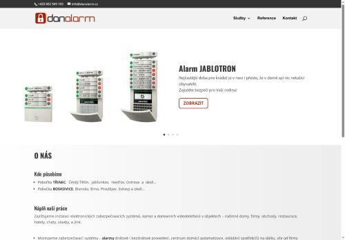 Zobrazit webové stránky Libor Ďurček - DANALARM