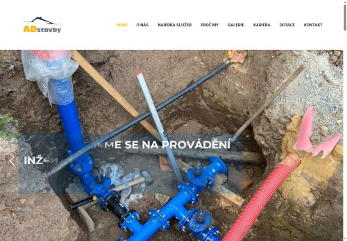 Zobrazit webové stránky Antonín Dosadil - AD stavby