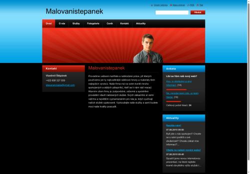 Zobrazit webové stránky Malířství a natěračství