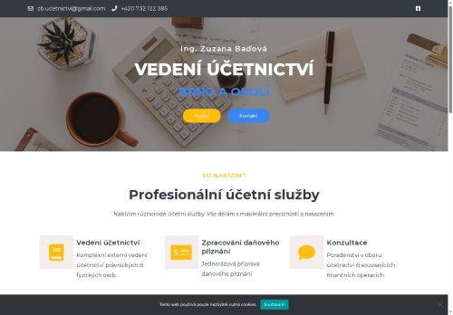 Zobrazit webové stránky Ing. Zuzana Baďová