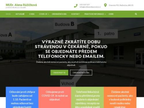 MUDr. Alena Růžičková