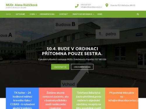 MUDr. Alena Růžičková